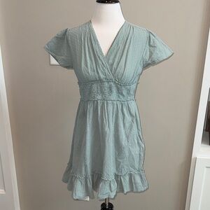Altar'd State Light Green Mini Dress M
